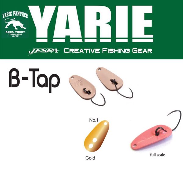 Yarie 705 B-Tap 1,2gr 01 Gold Löffelblinker