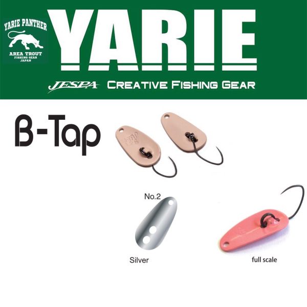 Yarie 705 B-Tap 1,2gr 02 Silver Löffelblinker