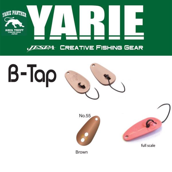 Yarie 705 B-Tap 1,2gr 55 Brown Löffelblinker