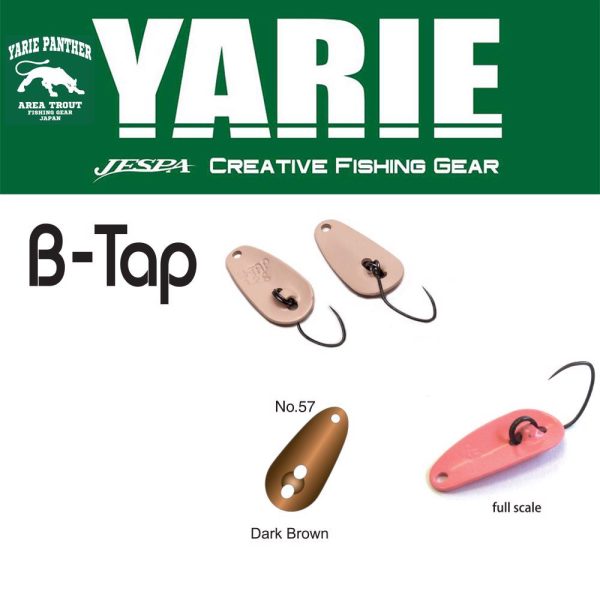 Yarie 705 B-Tap 1,2gr 57 Dark Brown Taumellöffel