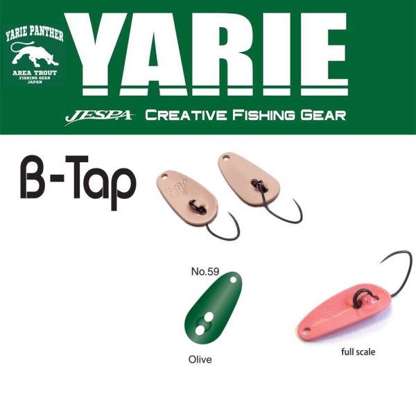 Yarie 705 B-Tap 1,2gr 59 Olive Löffelblinker