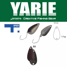 Yarie 706 T-Spoon 1,1gr S5 Keime Light Pellet Löffelblinker