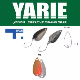 Yarie 706 T-Spoon 1,1gr V4 MG Ice Löffelblinker