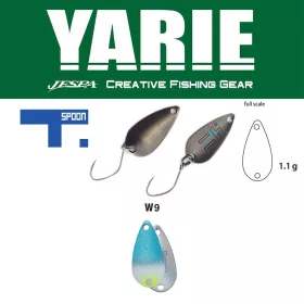 Yarie 706 T-Spoon 1,1gr W9 Blues Löffelblinker