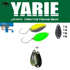 Yarie 710T T-Fresh Evo 1,1gr V3 Ayu Spoon-Blinker