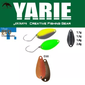 Yarie 710T T-Fresh Evo 1,5gr E68 Caramel Gold Löffelblinker