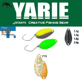 Yarie 710T T-Fresh Evo 1,5gr Y79 Zarame Löffelblinker