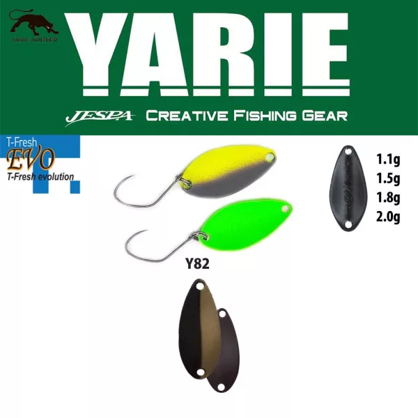 Yarie 710T T-Fresh Evo 1,5gr Y82 Daikin Löffelblinker