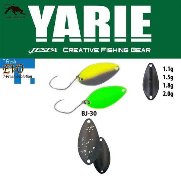 Yarie 710T T-Fresh Evo 1,8gr BJ-30 Toichigi Brown Löffelblinker