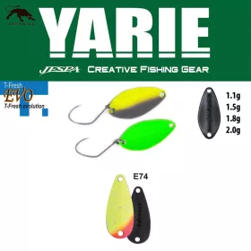 Yarie 710T T-Fresh Evo 2,0gr E74 Lemon Squash Löffelblinker