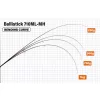 Yamaga Blanks Ballistick 710ML-MH 2,394m 2-40gr Fuji Sic K Titanium 2-teilige Spinnrute
