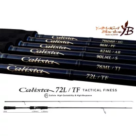  Yamaga Blanks Calista 72L/TF Tactical Finess 2,204m 20gr Fuji Titanium Torzite 2-teilige Spinnrute