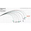Yamaga Blanks Blue Current III 82 2,49m 2-20gr 2-teilige Spinnrute