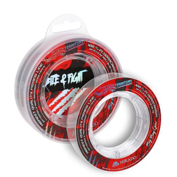 Mikado Welsgebiet 1,2mm 20m Fluorocarbon Vorfach